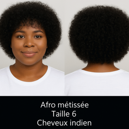 Afro Métissée Taille 6 Cheveux Indien