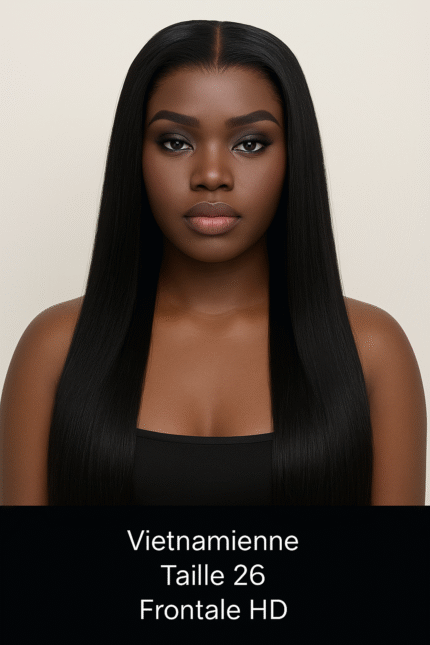 Vietnamienne Noire Taille 26 Frontale Hd 1